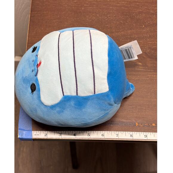 Squishmallow 7 inch Vermicelli the Snake Blue Stuffed Animal Plush Toy - Picture 10 of 10